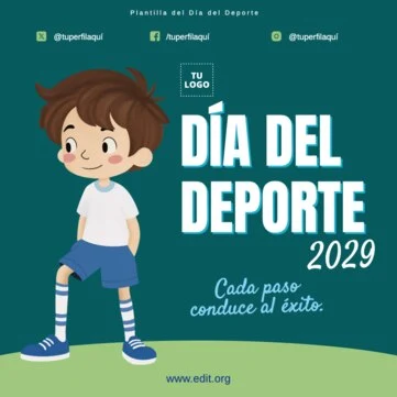Edita un banner sobre Deporte