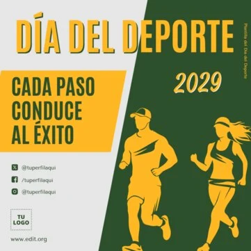Edita un banner sobre Deporte