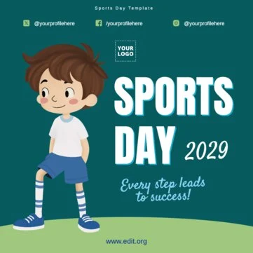 Edit a Sports Day banner