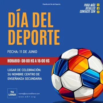 Edita un banner sobre Deporte