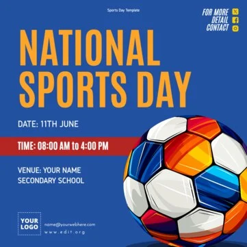 Edit a Sports Day banner