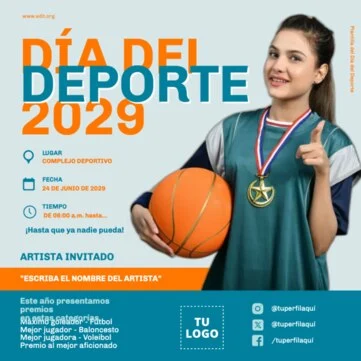 Edita un banner sobre Deporte