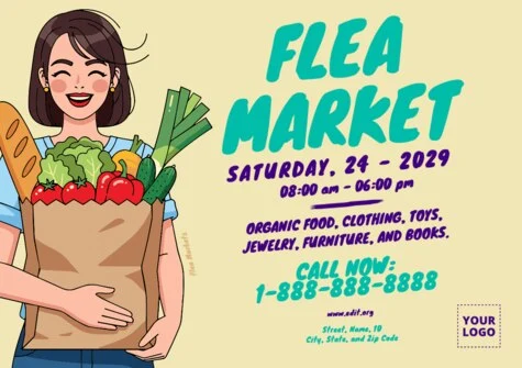 Edit a Flea Market template