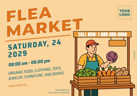 Edit a Flea Market template