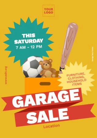 Edit a Garage Sale sign