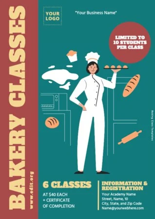 Edit a Baking Class poster