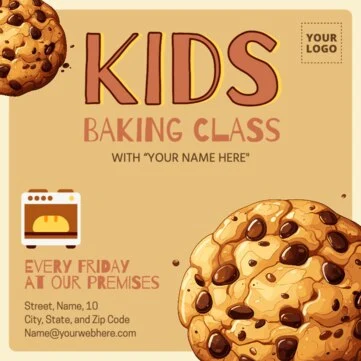 Edit a Baking Class poster