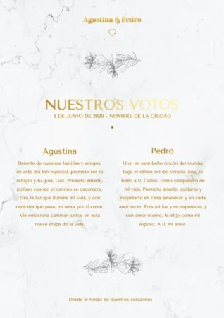 Edita Votos Nupciales