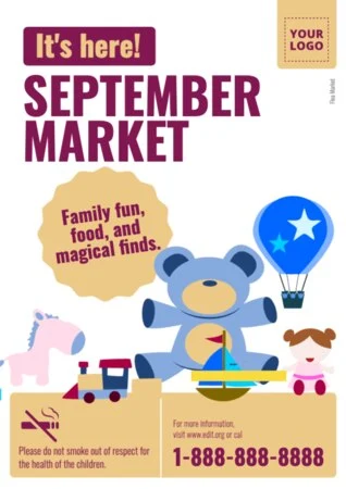 Edit a Flea Market template