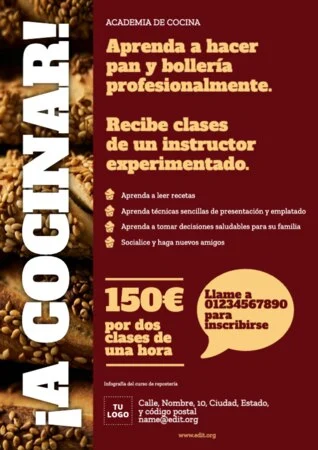 Edita un banner de Repostería