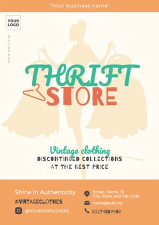Edit a Flea Market template