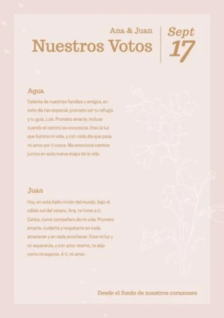 Edita Votos Nupciales