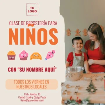 Edita un banner de Repostería