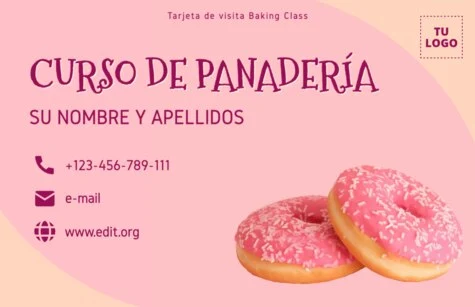 Edita un banner de Repostería