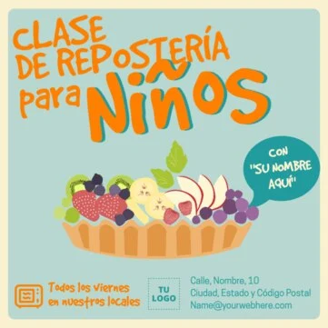 Edita un banner de Repostería