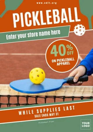 Edit a Pickleball banner