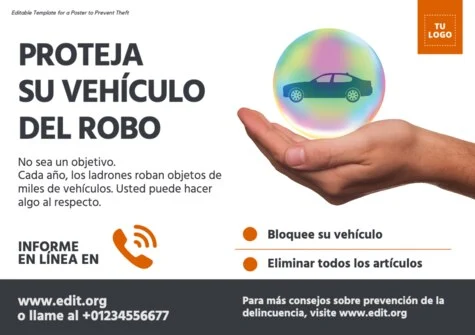 Edita un póster anti-robo