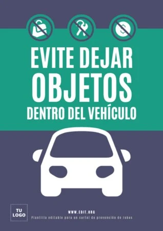 Edita un póster anti-robo