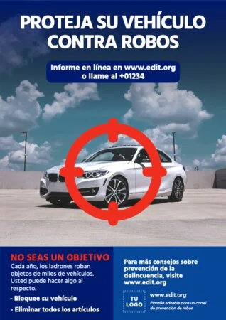 Edita un póster anti-robo