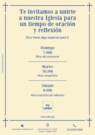 Edita una plantilla A4
