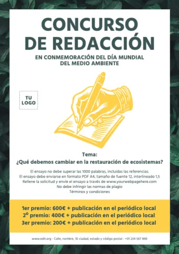 Edita un banner de Alimentación