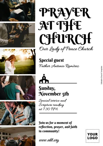 Editar template para Igreja