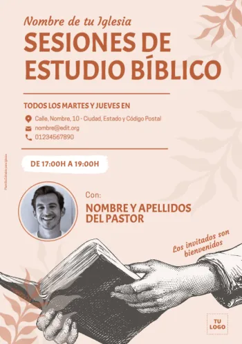 Editar diseño para Iglesia