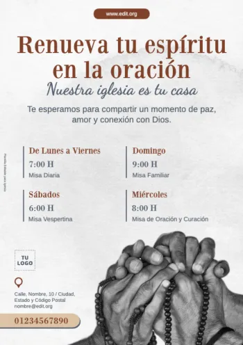 Editar diseño para Iglesia