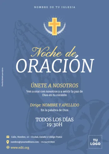 Editar diseño para Iglesia