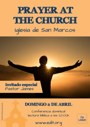 Editar diseño para Iglesia