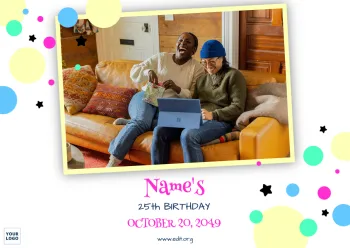 Edit an invitation card