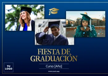 Edita un diseño de graduación