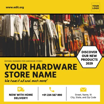 Edit a Hardware Shop ad