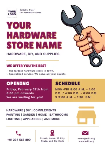 Edit a Hardware Shop ad