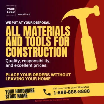 Edit a Hardware Shop ad