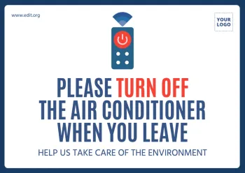 Edit a Turn Off the Air poster