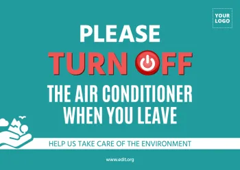 Edit a Turn Off the Air poster