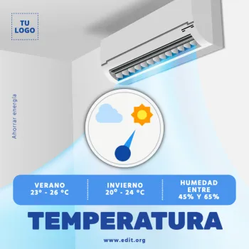 Edita un cartel de Aire Acondicionado