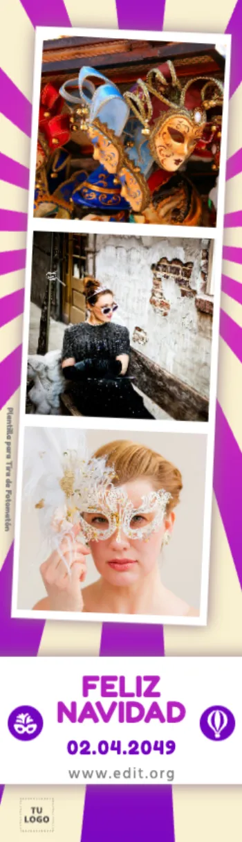 Crea tu cartel de Carnaval o Mardi Gras