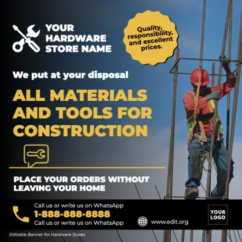 Edit a Hardware Shop ad