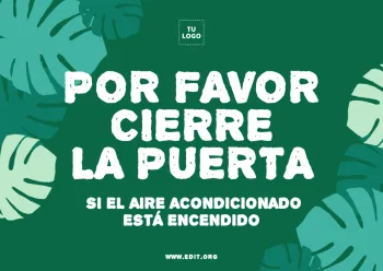 Edita un cartel de Aire Acondicionado