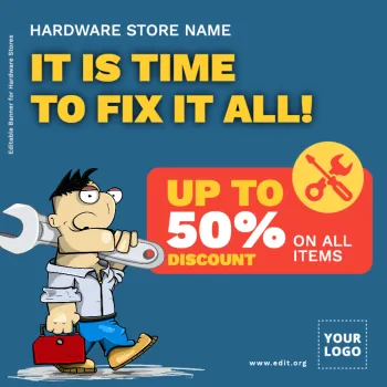 Edit a Hardware Shop ad