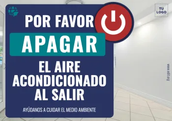 Edita un cartel de Aire Acondicionado