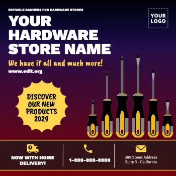 Edit a Hardware Shop ad