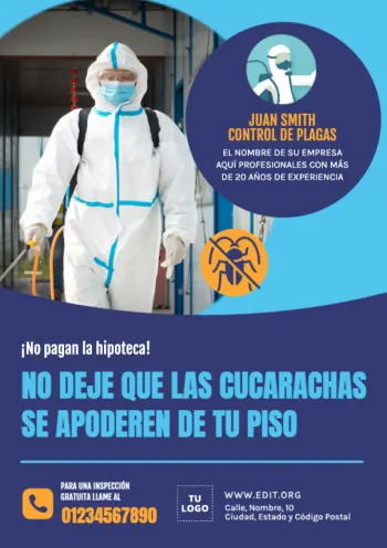 Edita un anuncio de fumigación