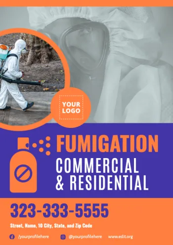Editar um anúncio de fumigação