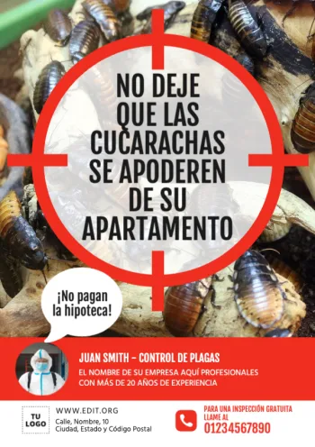Edita un anuncio de fumigación