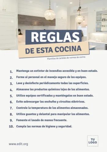 Edita Reglas de Cocina