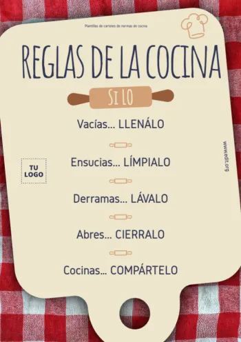 Edita Reglas de Cocina