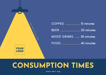 Edit a sign for your bar